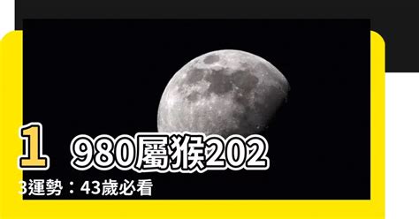 1980屬猴2023運勢